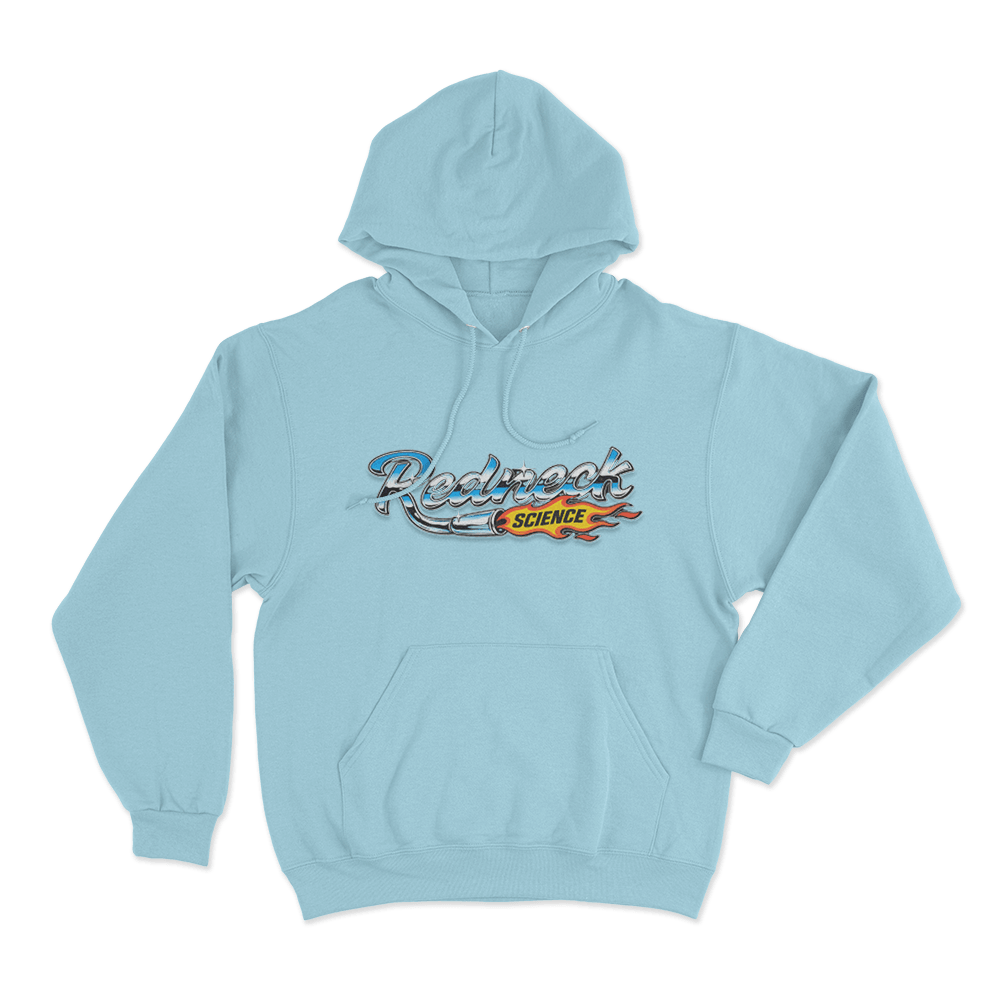 Backfire Unisex Hoodie Sky Blue Backfire Unisex Hoodie Sky Blue