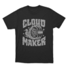 Burnout Cloud Maker Unisex T Shirt Black