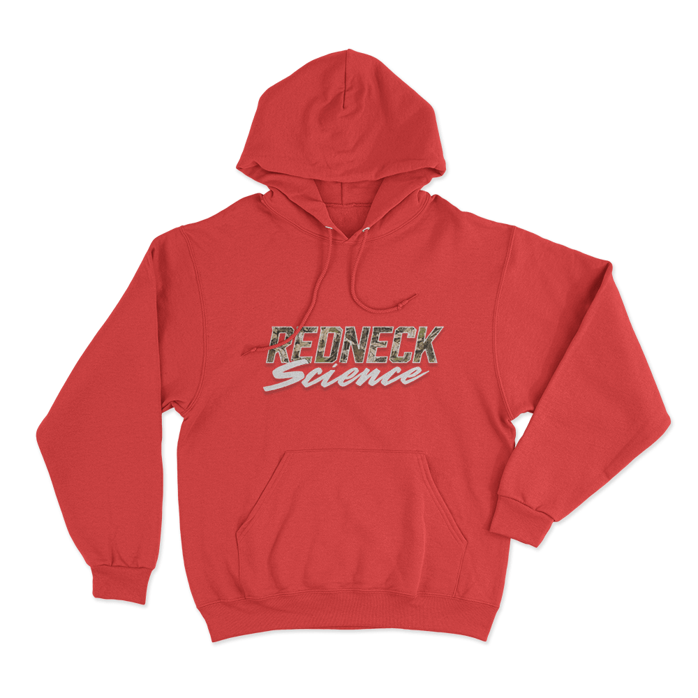 Camo Redneck Science Unisex Hoodie Red Camo Redneck Science Unisex Hoodie Red