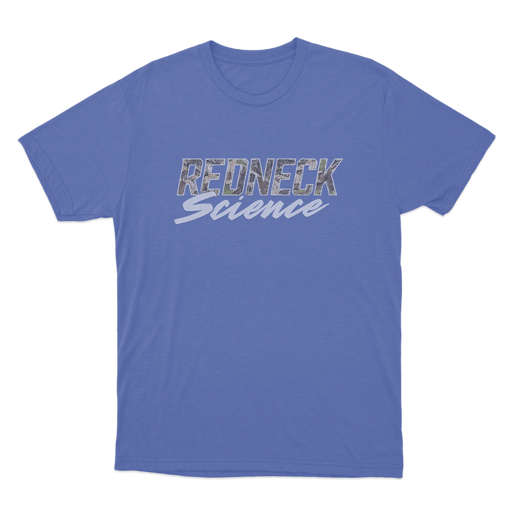 Camo Redneck Science Unisex T Shirt Blue Camo Redneck Science Unisex T Shirt Blue 3
