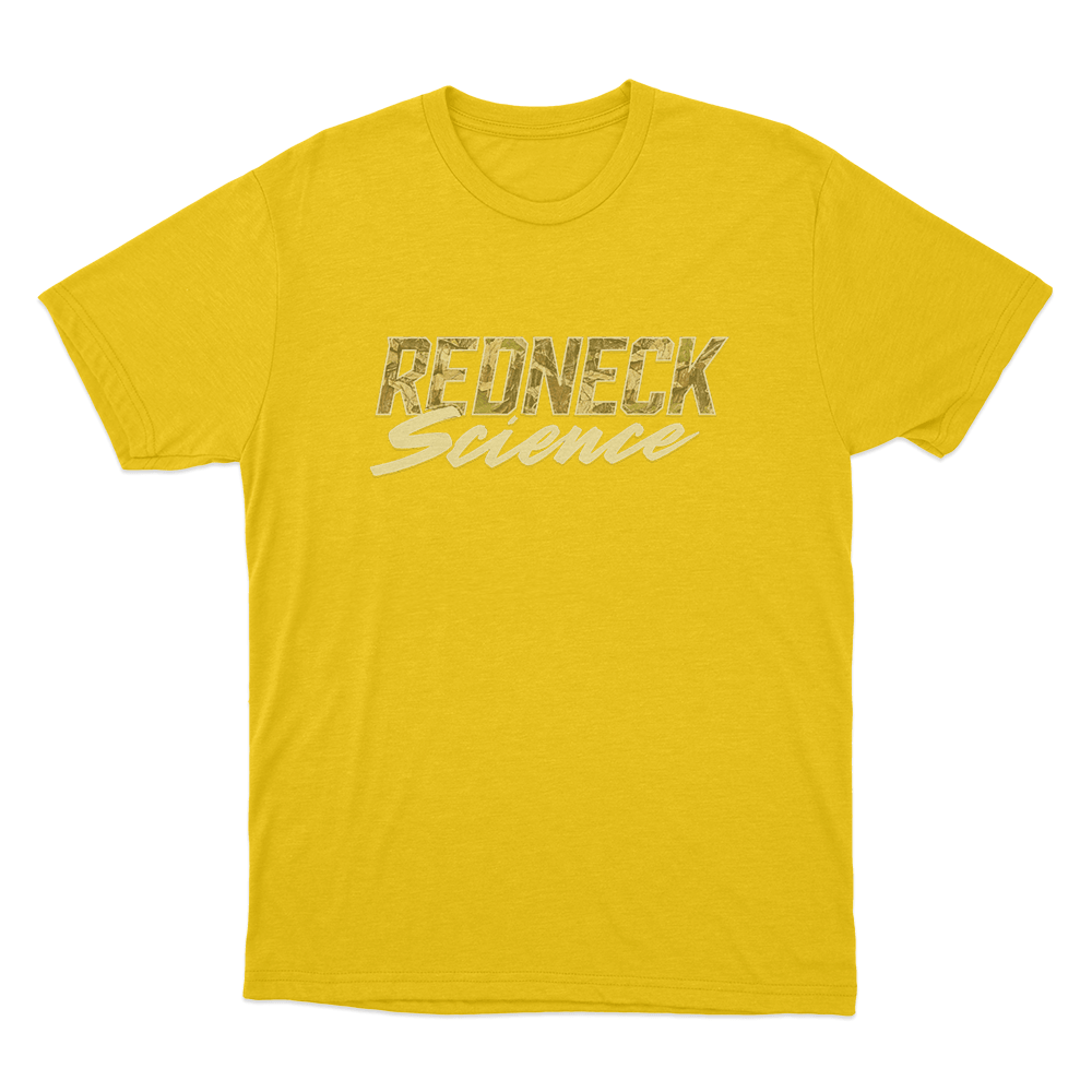 Camo Redneck Science Unisex T Shirt Yellow Camo Redneck Science Unisex T Shirt Yellow 3