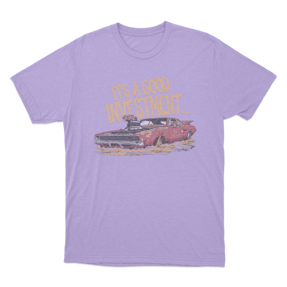 Good Investment Unisex T Shirt Purple Good Investment Unisex T Shirt Purple