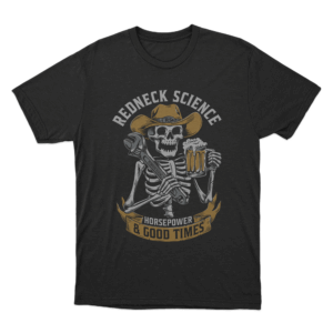 Horsepower Good Times Unisex T Shirt Black