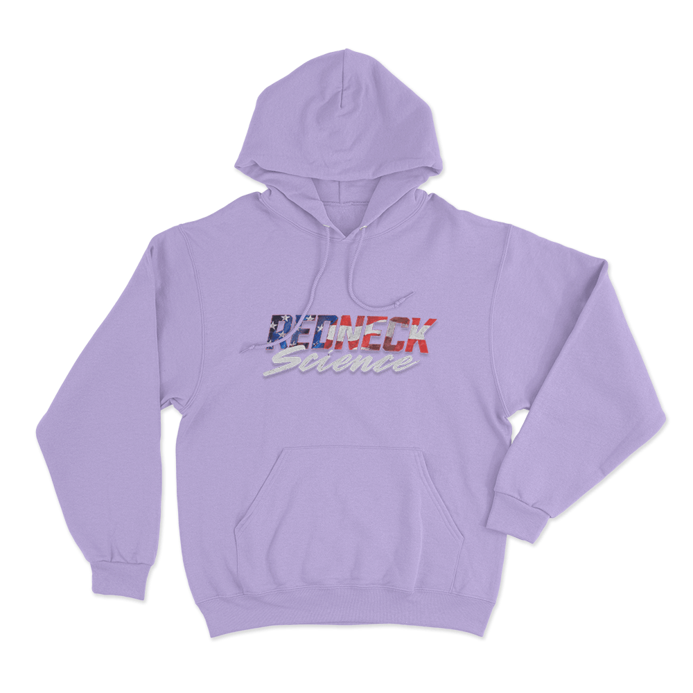Redneck Science American Flag Unisex Hoodie Purple Redneck Science American Flag Unisex Hoodie Purple